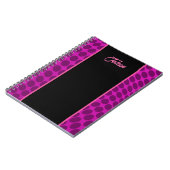 パタパーソナライズされたーンカラフルなし ノートブック (左側)