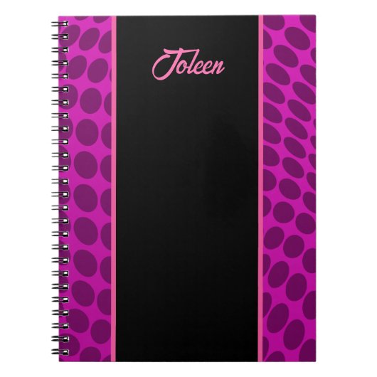 パタパーソナライズされたーンカラフルなし ノートブック (正面)