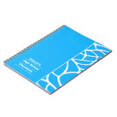 パタパーソナライズされたーンカラフルなし ノートブック (左側)