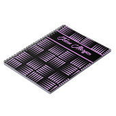 パタパーソナライズされたーンカラフルなし ノートブック (左側)