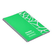 パタパーソナライズされたーンカラフルなし ノートブック (右側)