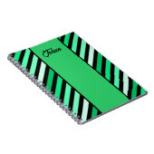 パタパーソナライズされたーンカラフルなし ノートブック (右側)