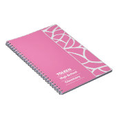 パタパーソナライズされたーンカラフルなし ノートブック (右側)