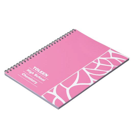 パタパーソナライズされたーンカラフルなし ノートブック (左側)