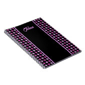 パタパーソナライズされたーンカラフルなし ノートブック (右側)