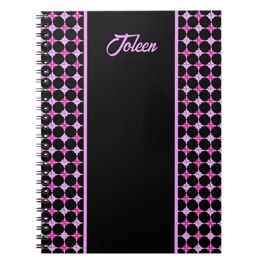 パタパーソナライズされたーンカラフルなし ノートブック (正面)