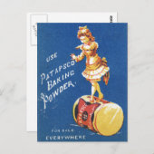 パタプスコのベーキングパウダーのヴィンテージ広告 ポストカード (正面/裏面)