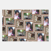 パタモダンーン中和大事な行事9写真 ラッピングペーパーシート (正面2)