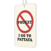 パタヤに行く カーエアーフレッシュナー (左)