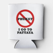 パタヤに行く 缶クーラー (正面)