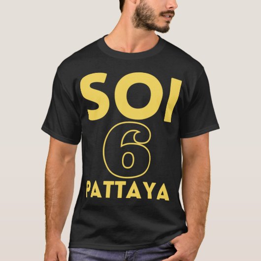 パタヤソイ6タイランド Tシャツ (正面)