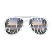 パタヤビーチサンセット…チョンブリ(タイ) アビエーターサングラス (正面)