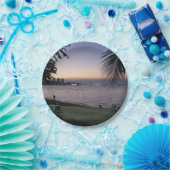 パタヤビーチサンセット…チョンブリ(タイ) ペーパープレート (パーティー)