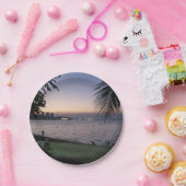 パタヤビーチサンセット…チョンブリ(タイ) ペーパープレート (パーティー)