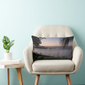 パタヤビーチサンセット…チョンブリ（タイ） ランバークッション (椅子)