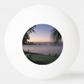 パタヤビーチサンセット…チョンブリ(タイ) 卓球ボール (裏面)