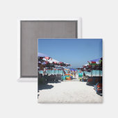 パタヤビーチ傘 マグネット (正面/裏面)