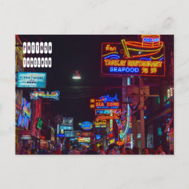 パタヤ歩く通りインタイランド ポストカード