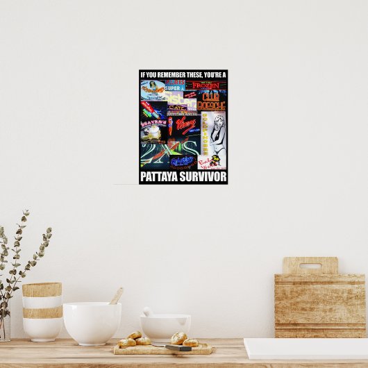 パタヤ生存者 ポスター (キッチン)