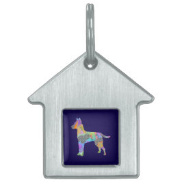 パタンドッグハウス ペットネームタグ