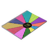 パタンノートの明るいウェッジ ノートブック (左側)