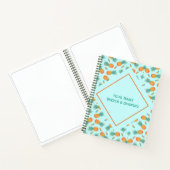 パタンパイナップルフルーツノートブック ノートブック (内部)