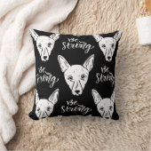 パタンペット強い犬好き クッション (ブランケット)