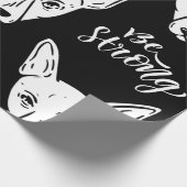 パタンペット強い犬好き ラッピングペーパー (角)