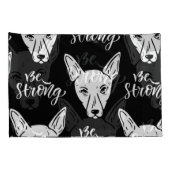 パタンペット強い犬好き 枕カバー (裏面-右)