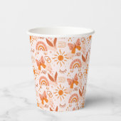 パタンボホボヘミアンサンシャインチョウチョウ 紙コップ (裏面)