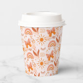 パタンボホボヘミアンサンシャインチョウチョウ 紙コップ (裏面)