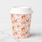 パタンボホボヘミアンサンシャインチョウチョウ 紙コップ (右)