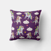 パタンユニコーンおもしろい魔法馬 クッション (裏面)