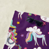 パタンユニコーンおもしろい魔法馬 ビーチタオル (インサイチュ)