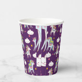 パタンユニコーンおもしろい魔法馬 紙コップ (右)