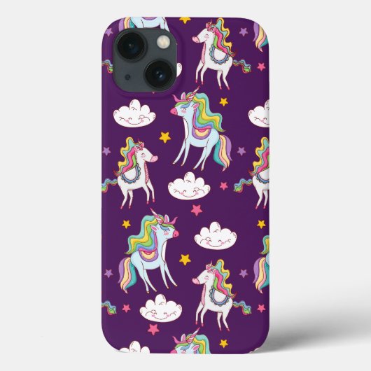 パタンユニコーンおもしろい魔法馬 Case-Mate iPhoneケース (裏面)
