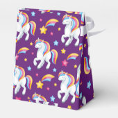 パタンユニコーン魔法馬かわいい フェイバーボックス (裏面サイド)