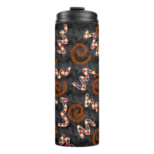 パタン・ブラウン タンブラー (正面)