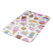 パターおもしろいンユニコーン魔法かわいい バスマット (アングル)