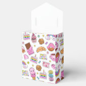 パターおもしろいンユニコーン魔法かわいい フェイバーボックス (オープン)