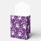 パターおもしろいンユニコーン魔法馬かわいい フェイバーボックス (オープン)