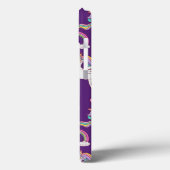 パターおもしろいンユニコーン魔法馬かわいい Case-Mate iPhoneケース (裏面 / 左)