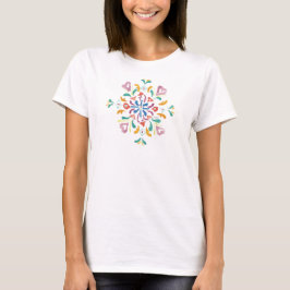 パターかわいらしンレディース長袖Tシャツ Tシャツ