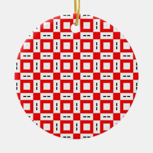 パターかわいらしン06 セラミックオーナメント (正面)