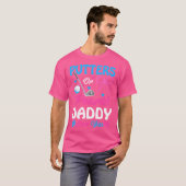 パターか真珠か パパはあなたが好き 性別お披露目 ファ Tシャツ (正面フル)