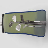 パターしゃれているに追加するユニーク ゴルフヘッドカバー (正面)