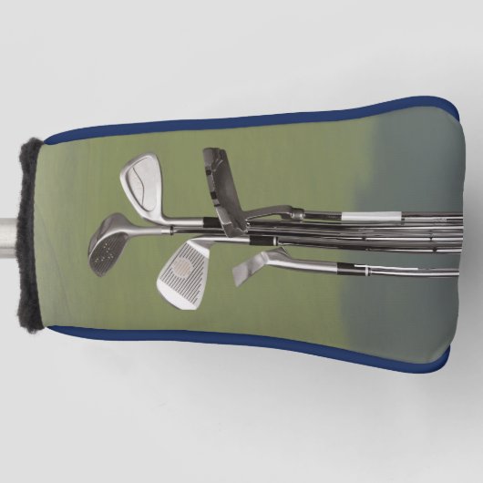 パターしゃれているに追加するユニーク ゴルフヘッドカバー (正面)