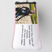 パターの大きさ ゴルフヘッドカバー (回転90)