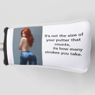 パターの大きさ ゴルフヘッドカバー