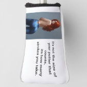 パターの大きさ ゴルフヘッドカバー (回転90)